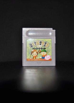 Vintage harvest moon nintendo gameboy cartridge dmg-aywj-jpn - японская версия.