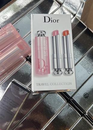 Dior addict lip glow (lip/balm/3.2g + lip/balm/3.2g)1 фото