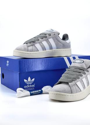 Adidas campus 00s light grey2 фото