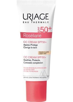 Коригуючий сс крем - uriage roseliane cc cream spf 50 40ml4 фото