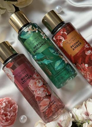 Виктория сикрет / victoria’s secret / выктория сикрет / rose lychee / neroli bergamot / peony amber спрей2 фото