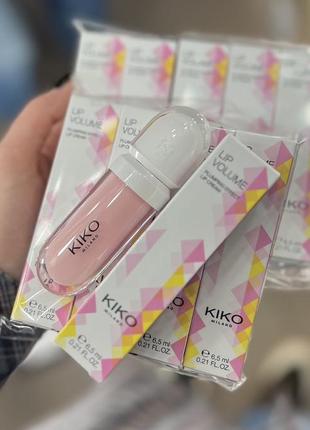 Kiko milano бальзам для губ kiko milano lip volume крем-перфектор для губ з ефектом збільшення об'єму3 фото