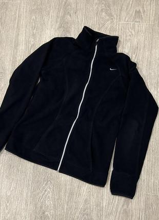 Nike кофта флісова, спортивна кофта на замку, vintage zip