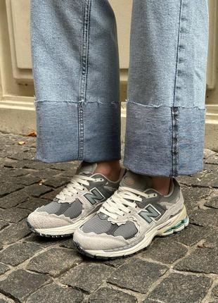 Кроссовки nb 2002r protection pack rain cloud