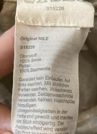 Новая шелковая хлопковая майка топ nile xs швейцария 🇨🇭7 фото