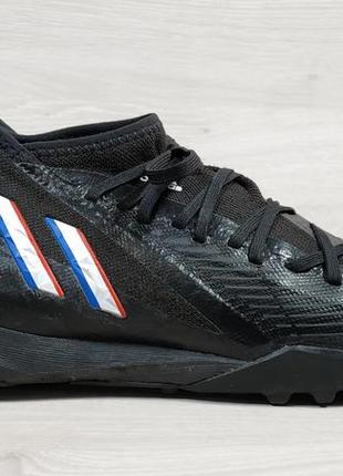 Чоловічі футбольні кросівки adidas predator оригінал, розмір 44 (сороконіжки, копочки)2 фото