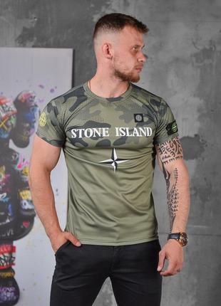 Футболка stone island military2 фото