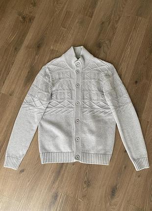 Чоловічий светр кардиган вʼязаний o’stin