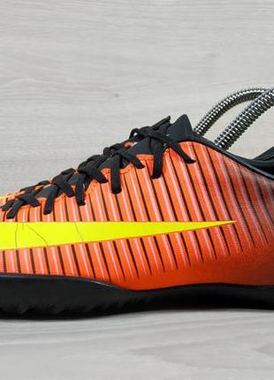 Футбольні кросівки nike mercurial оригінал, розмір 40 (футзалки, бампи)8 фото