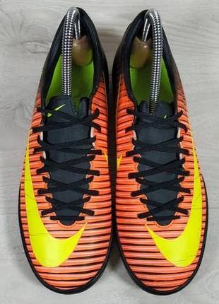 Футбольні кросівки nike mercurial оригінал, розмір 40 (футзалки, бампи)2 фото