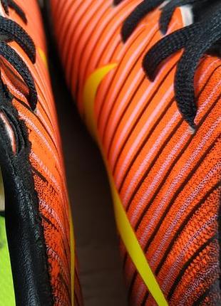Футбольні кросівки nike mercurial оригінал, розмір 40 (футзалки, бампи)4 фото