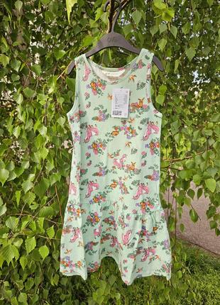 Платье летнее h&m, 122-128см, 6-8роков, сарафан летнего