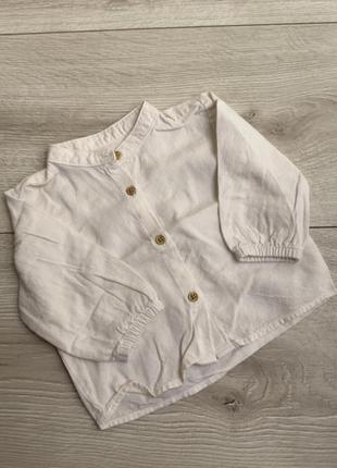 Рубашка детская zara. новая! 2