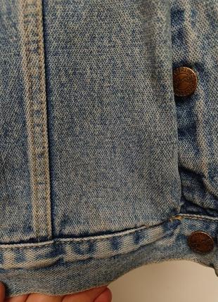 Винтажная джинсовая куртка джинсовка пиджак 80е wrangler6 фото
