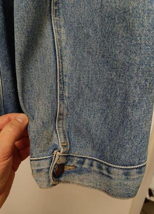 Винтажная джинсовая куртка джинсовка пиджак 80е wrangler7 фото