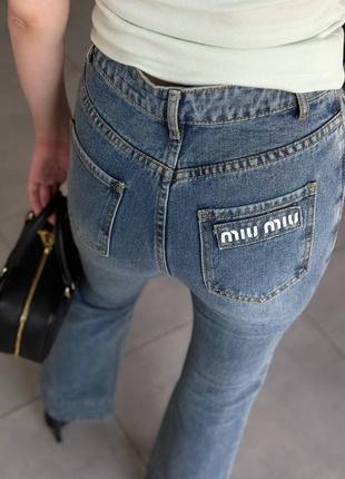 Джинси miu miu2 фото