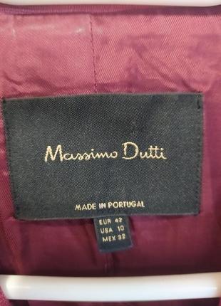 Пиджак вискоза massimo dutti6 фото