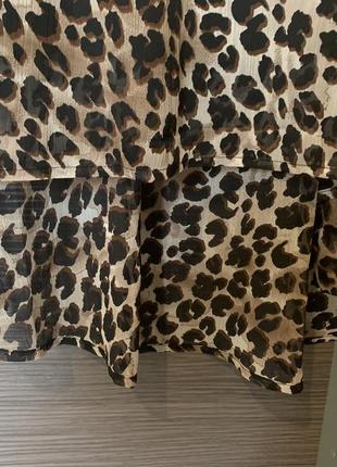 Леопардовое платье на м-л2 фото