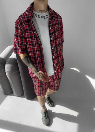 Летний - весенний комплект рубашка + шорты