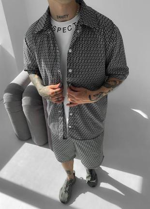 Летний - весенний комплект рубашка + шорты