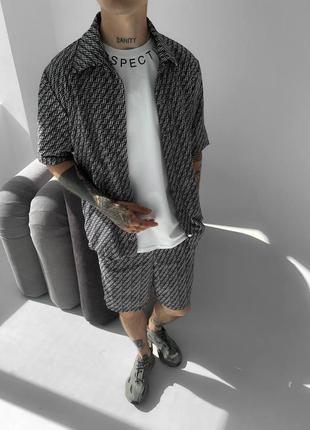 Летний - весенний комплект рубашка + шорты