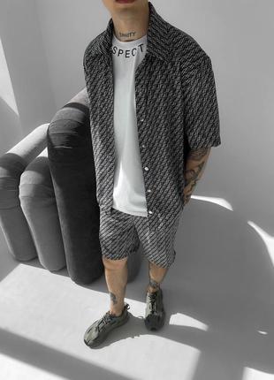 Летний - весенний комплект рубашка + шорты