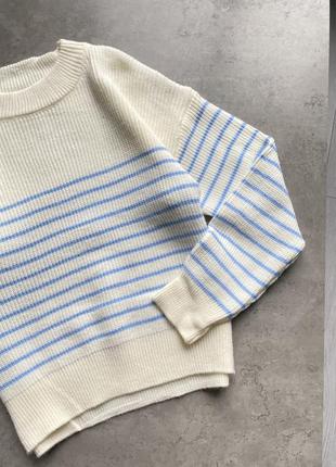 Розпродаж!! базовий светр джемпер в полоску2 фото