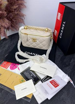 Chanel beige сумка3 фото