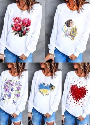 Свитшот с накатом