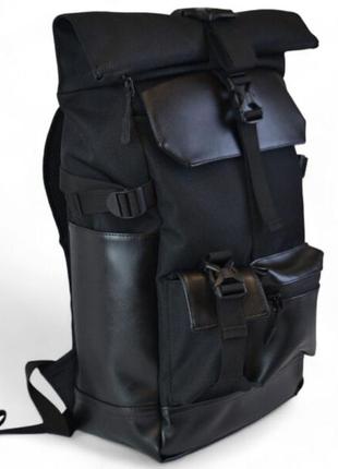 Стильный рюкзак rolltop для города на каждый день! топ цена!7 фото