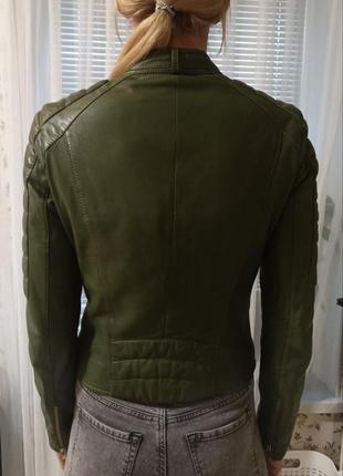 Кожаная куртка косуха oakwood3 фото