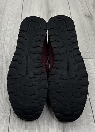 Жіночі кросівки new balance 373 maroon suede (25 см)5 фото