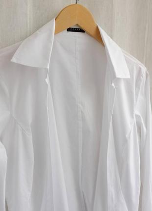 Біла сорочка на запах від sisley розмір м-l10 фото