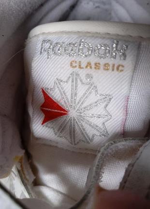 Кросiвки reebok freestyle hi "white"7 фото