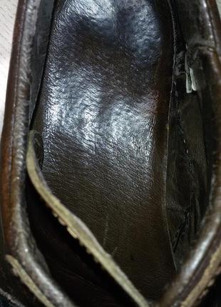 Clarks-кожаные кроссовки размер 45 (29,5 см)7 фото