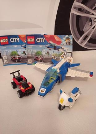 Lego city повітряна поліція: ув'язнення парашутиста 60208