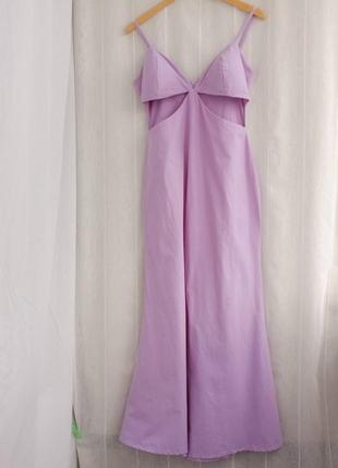 Платье цвета лаванды размер l5 фото