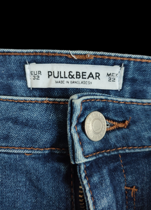 Джинсовые шорты pull & bear3 фото