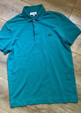 Футболка поло lacoste paris smart stretch polo. оригинал.s3 фото