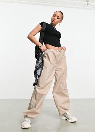 Брюки карго asos weekend collective,брюки парашюты asos2 фото