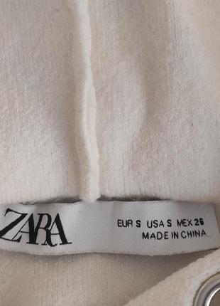 Укорочена толстовка zara розмір s5 фото