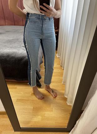 Двукольорові джинси musthave x litkovskaya