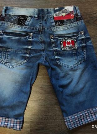 Стильні джинсові бріджі,шорти для хлопчика 13-14 р.4 фото