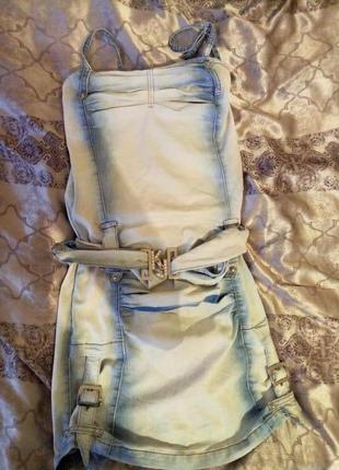 Джинсовий сарафан