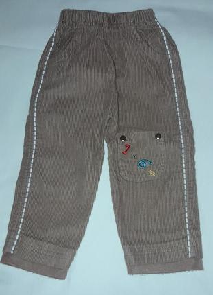 Вельветовые штанишки ((для малышей.)1 фото