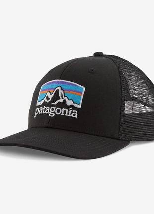 Бейсболка patagonia fitz roy horizons trucker hat 38292blk