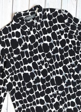 🤩1+1=3 шикарная блуза рубашка в леопардовый принт sosandar, размер 48 - 506 фото