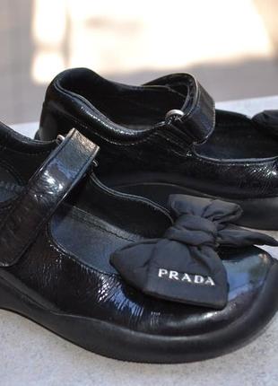 Туфли prada оригинал 25р.4 фото