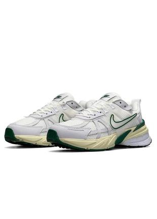 Чоловічі кросівки nike runtekk white green5 фото