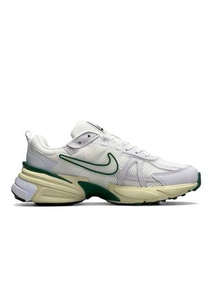 Чоловічі кросівки nike runtekk white green3 фото